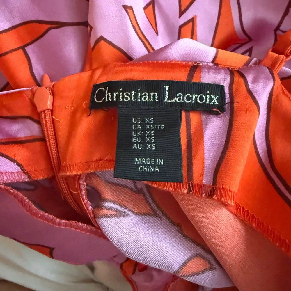 Christian LaCroix Midi Slip Dress✨ - Picture 5 of 5